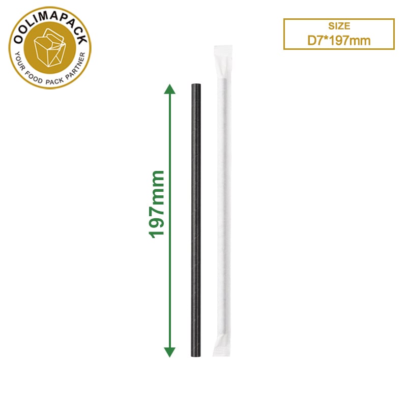 D7*197mm Paper straw