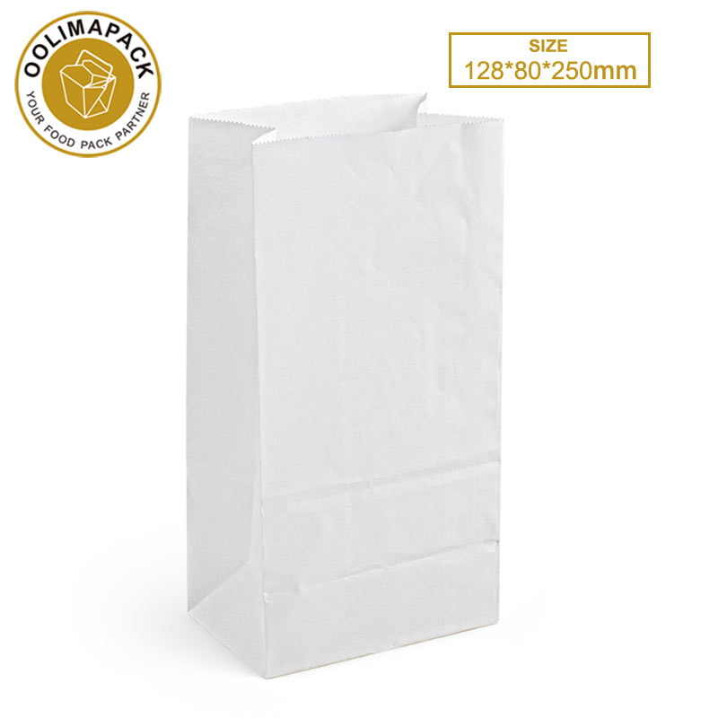 128*80*250mm Wax paper bag