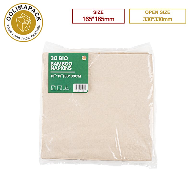 330*330mm Bamboo Tissue napkin