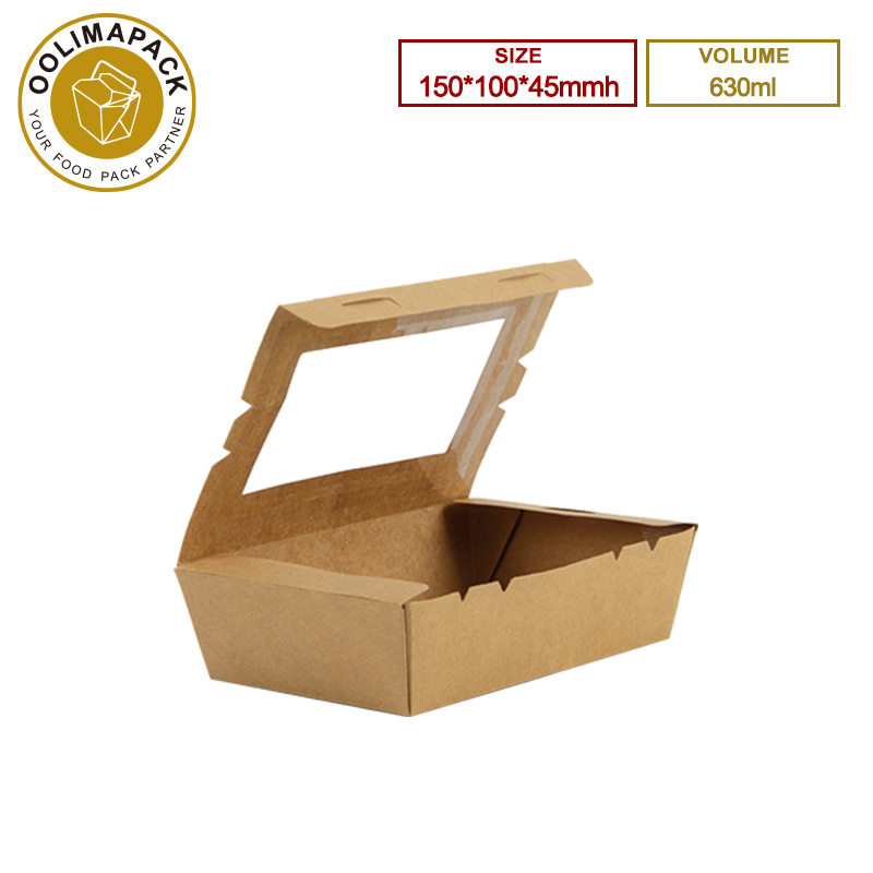 150*100*45mmh 630ml Take Away Box
