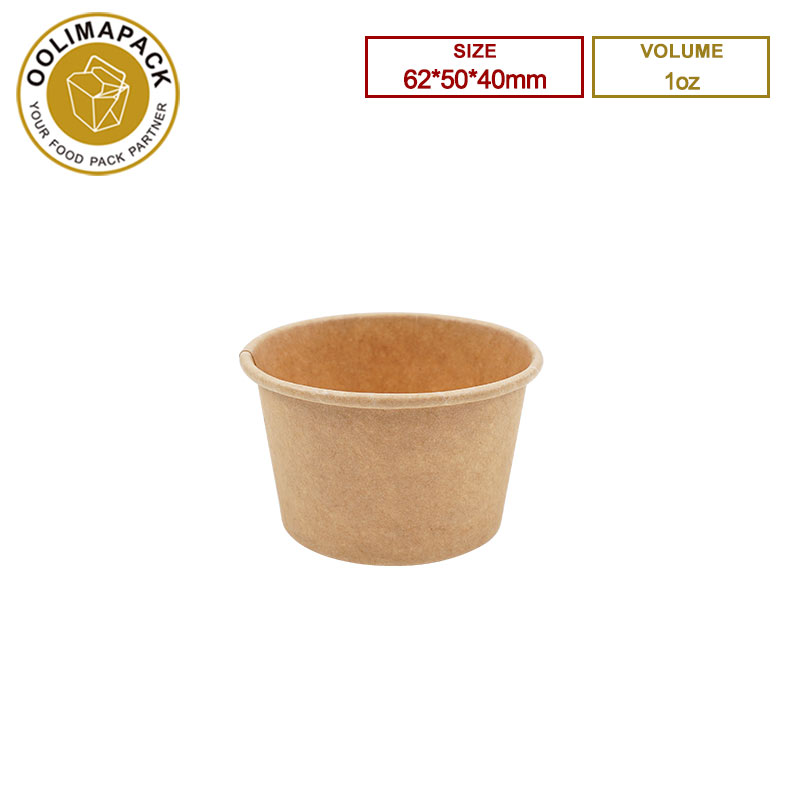 1oz Paper sauce cup