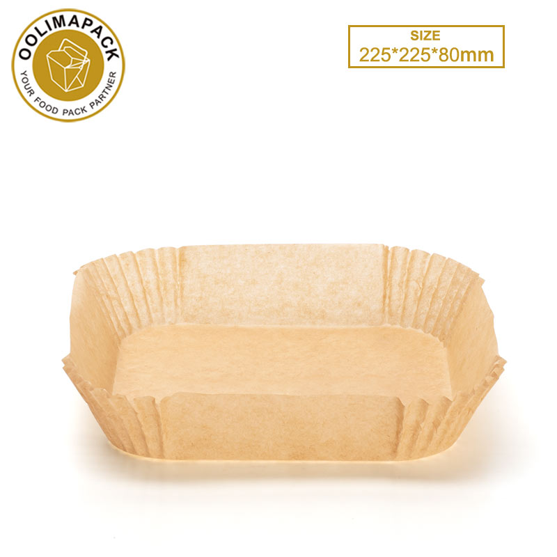 225*225*80mm Air fryer paper