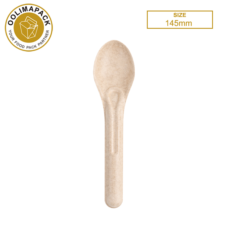 145mm Bagasse spoon