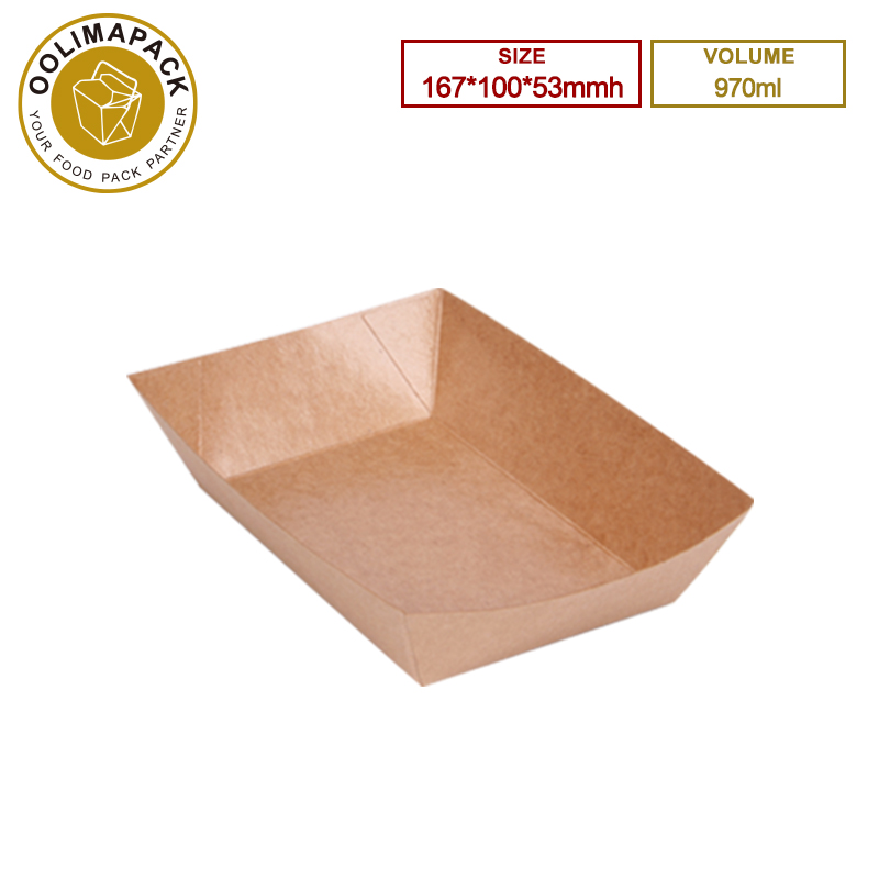 167*100*53mmh 970ml Food Tray