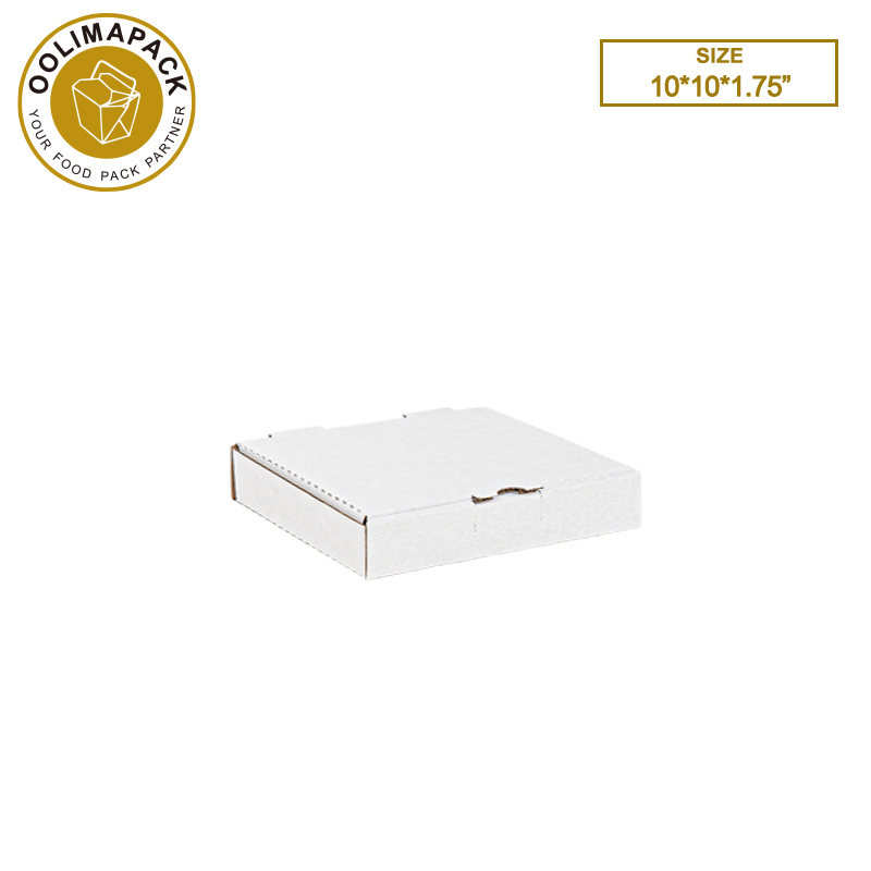 10*10*1.75” B-Flute Pizza Box