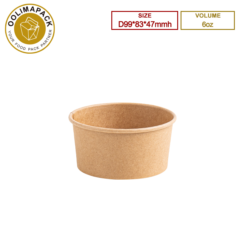 99*83*47mmh 6oz Brwon Soup Cup