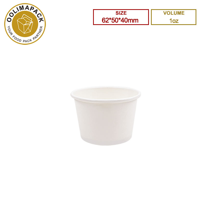 1oz Paper sauce cup