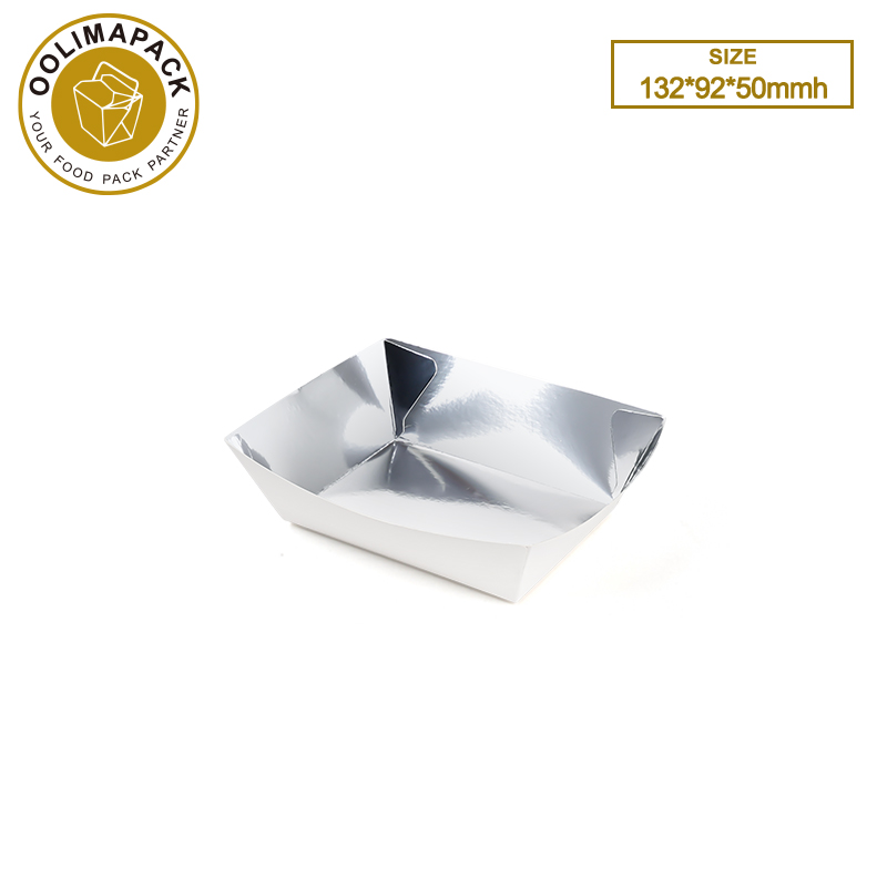 132*92*50mmh Aluminum Foil boat tray