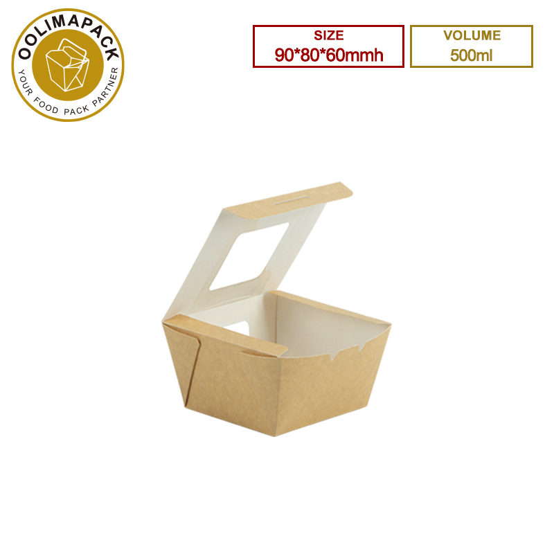 90*80*60mmh 500ml Take Away Box