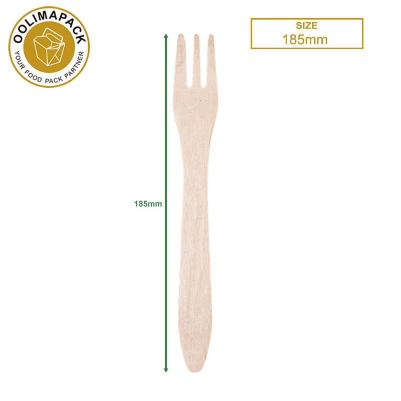 185mm Wooden fork