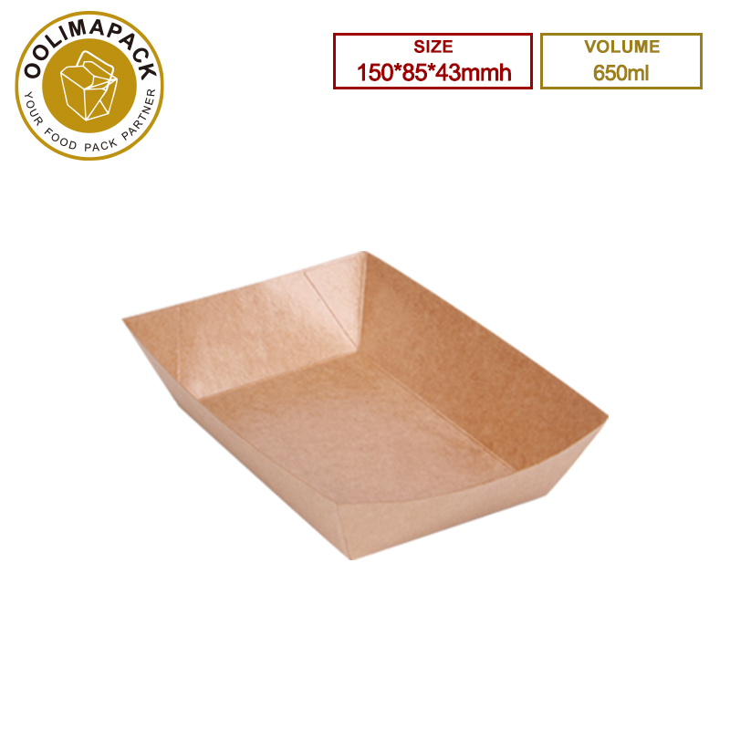 150*85*43mmh 650ml Food Tray