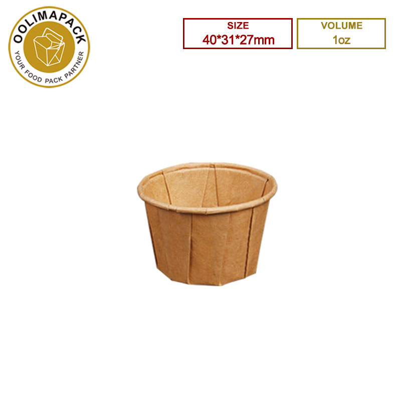 1oz Paper sauce cup