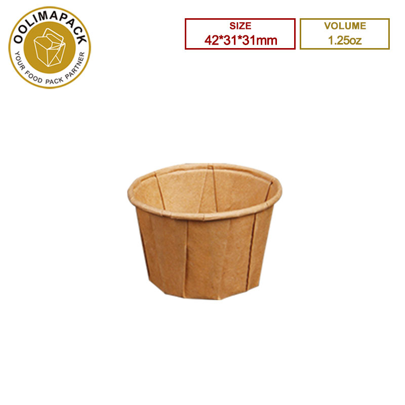 1.25oz Paper sauce cup