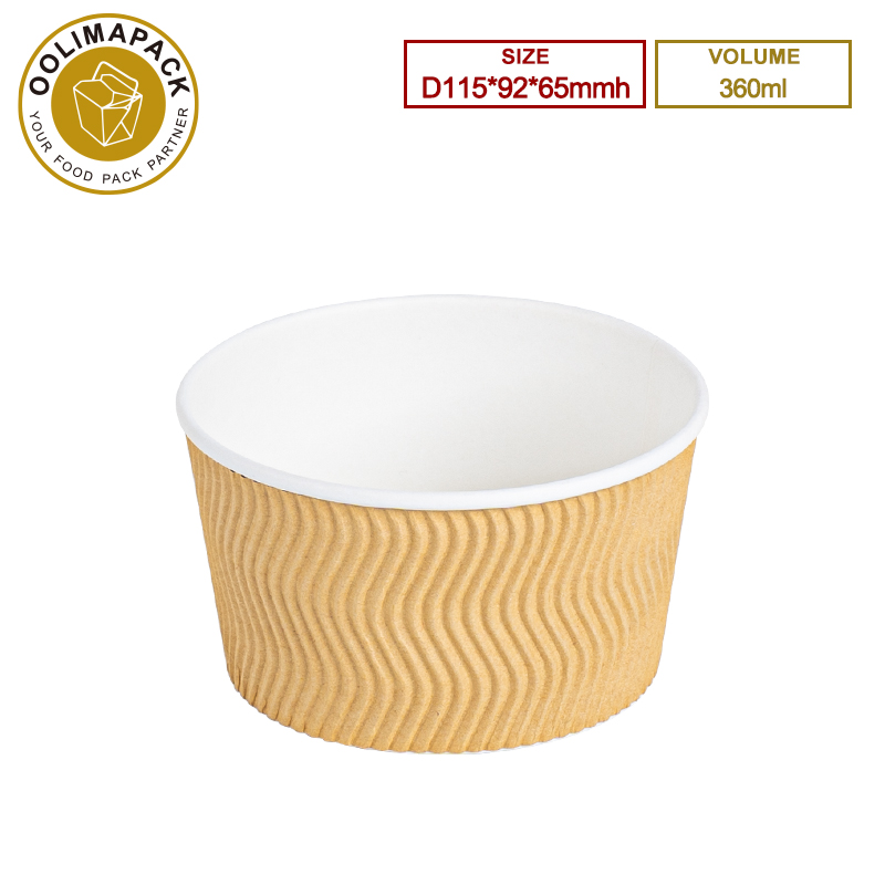 115*92*65mmh 360ml Soup Cup