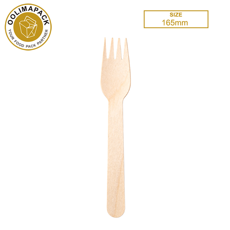160mm Wax wooden fork