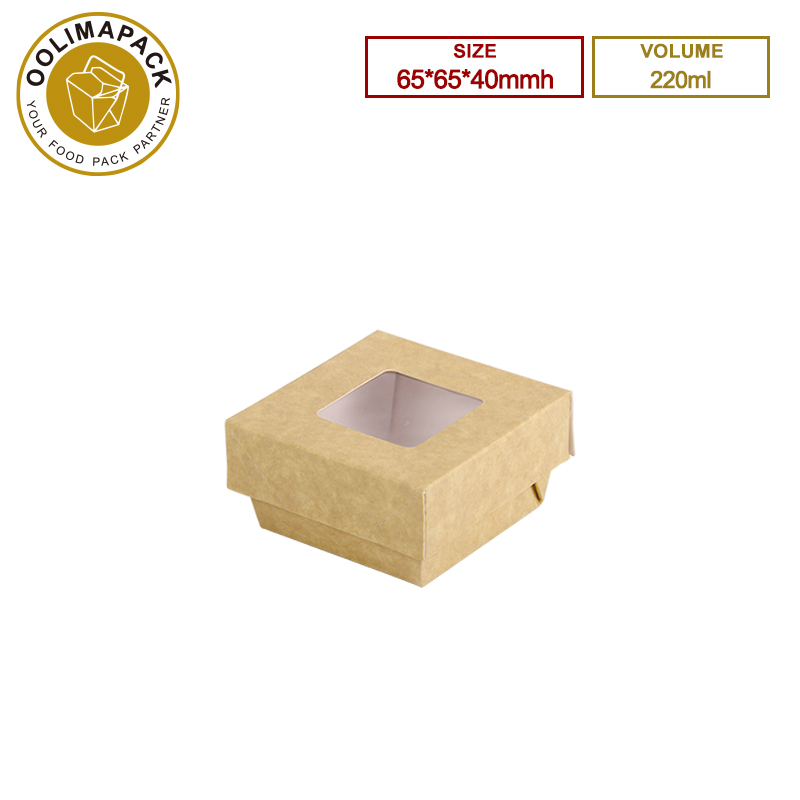 65*65*40mmh 220ml Take Away Box