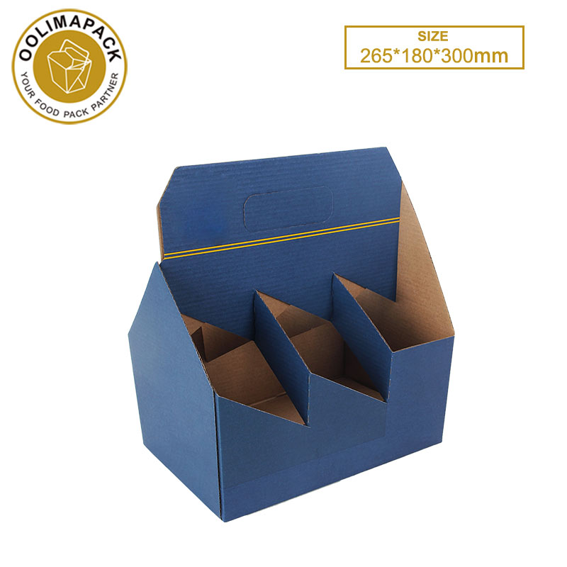 265*180*300mm 6 wine carrier