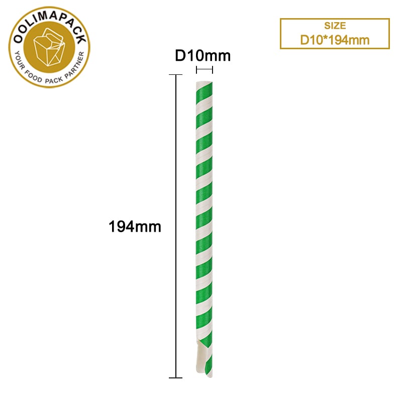 D10*194mm Smoothie  paper straw