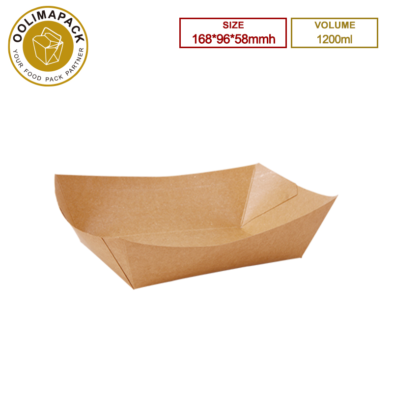 168*96*58mmh 1200ml Food Tray
