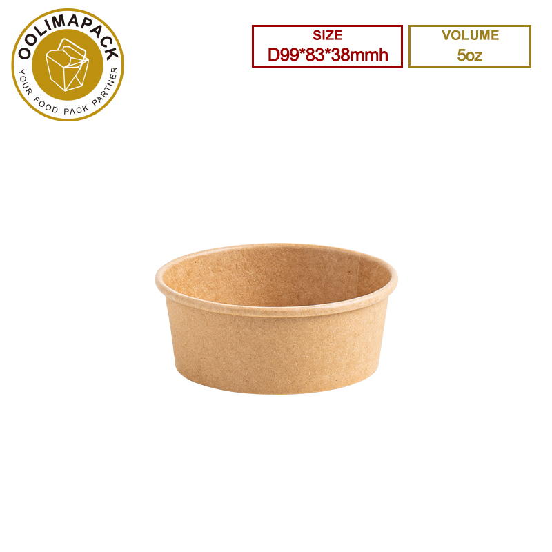 99*83*38mmh 5oz Brwon Soup Cup