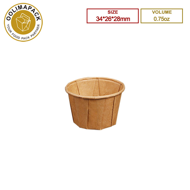 0.75oz Paper sauce cup
