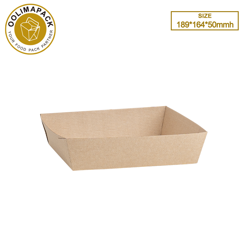 189*164*50mmh Corrugated paper food
containe