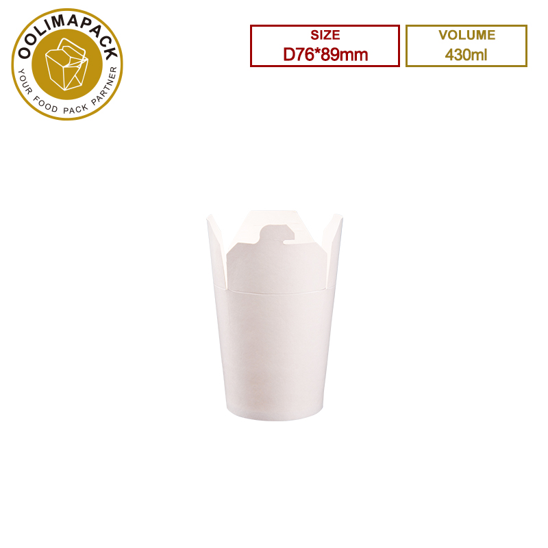 D76*89mm 430ml Noodle Box