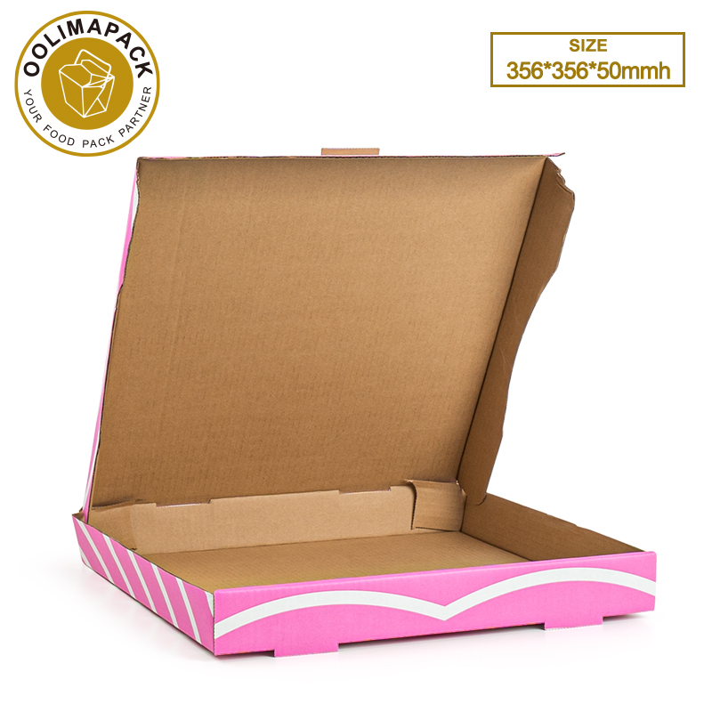 356*356*50mmh B-Flute Pizza Box