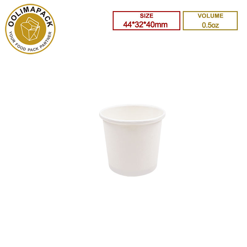 0.5oz Paper sauce cup