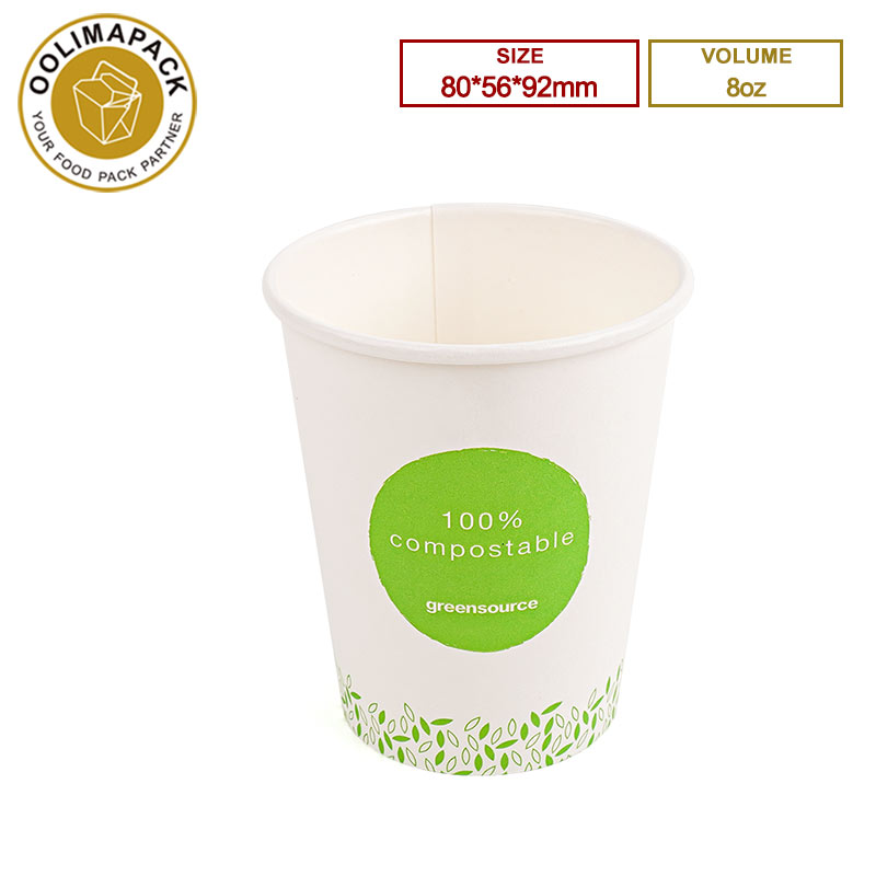 8oz PLA Paper cup