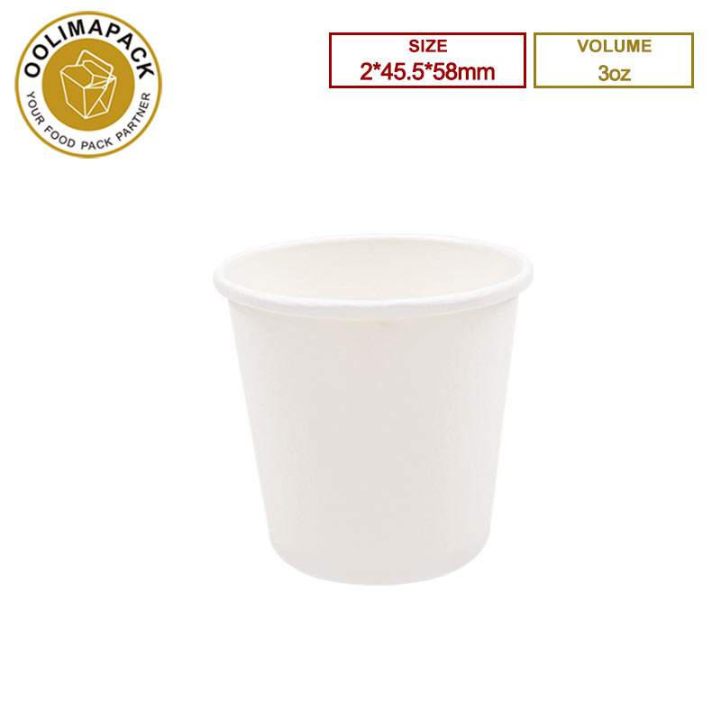 3oz Paper sauce cup