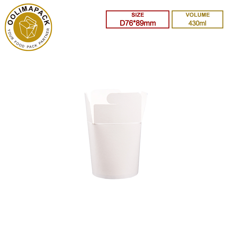 D76*89mm 430ml Noodle Box