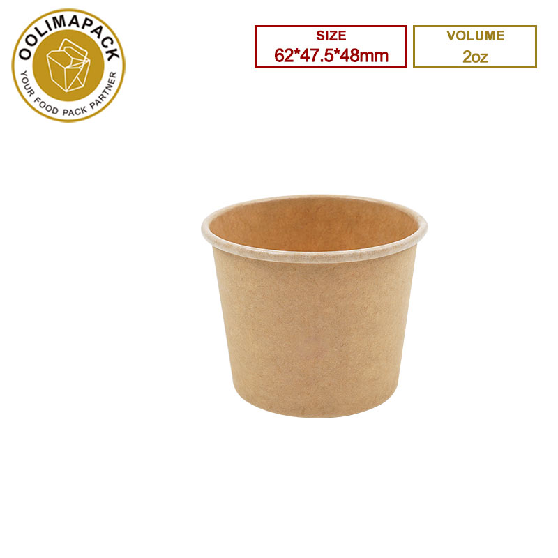 2oz Paper sauce cup