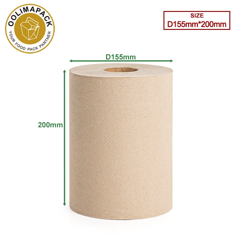 D155*200mm Brown roll towel