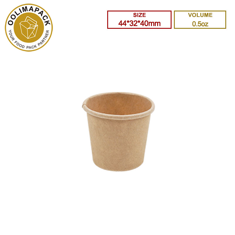 0.5oz Paper sauce cup