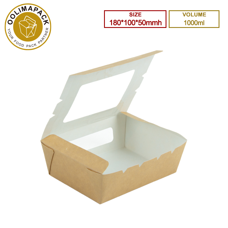 180*100*50mmh 1000ml Take Away Box