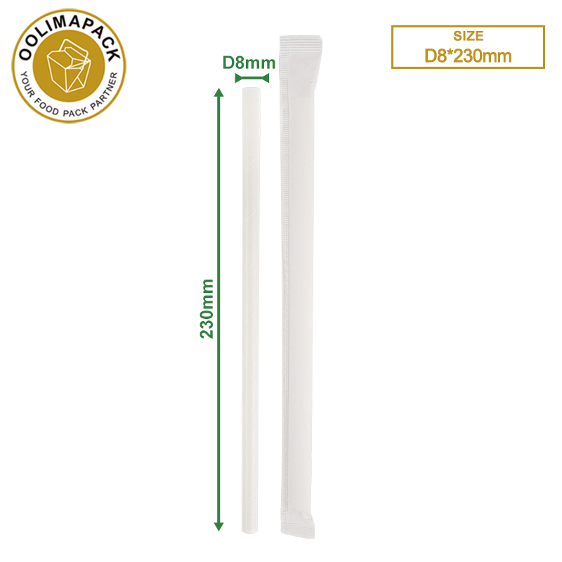 D8*230mm Paper straw