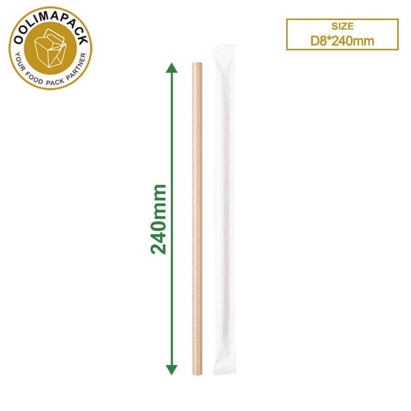 D8*240mm Paper straw