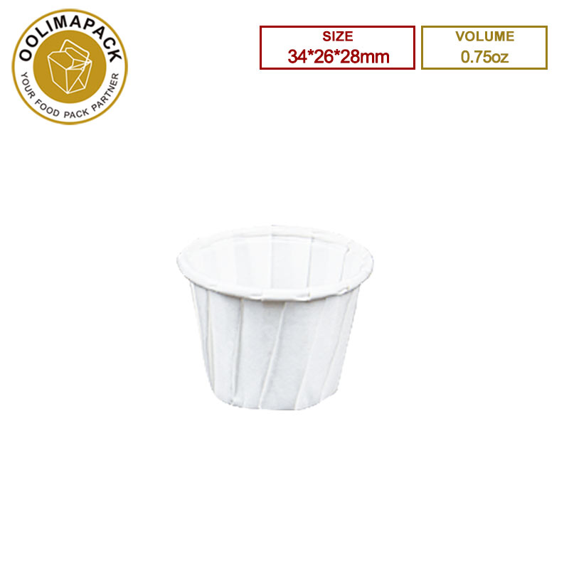 0.75oz Paper sauce cup