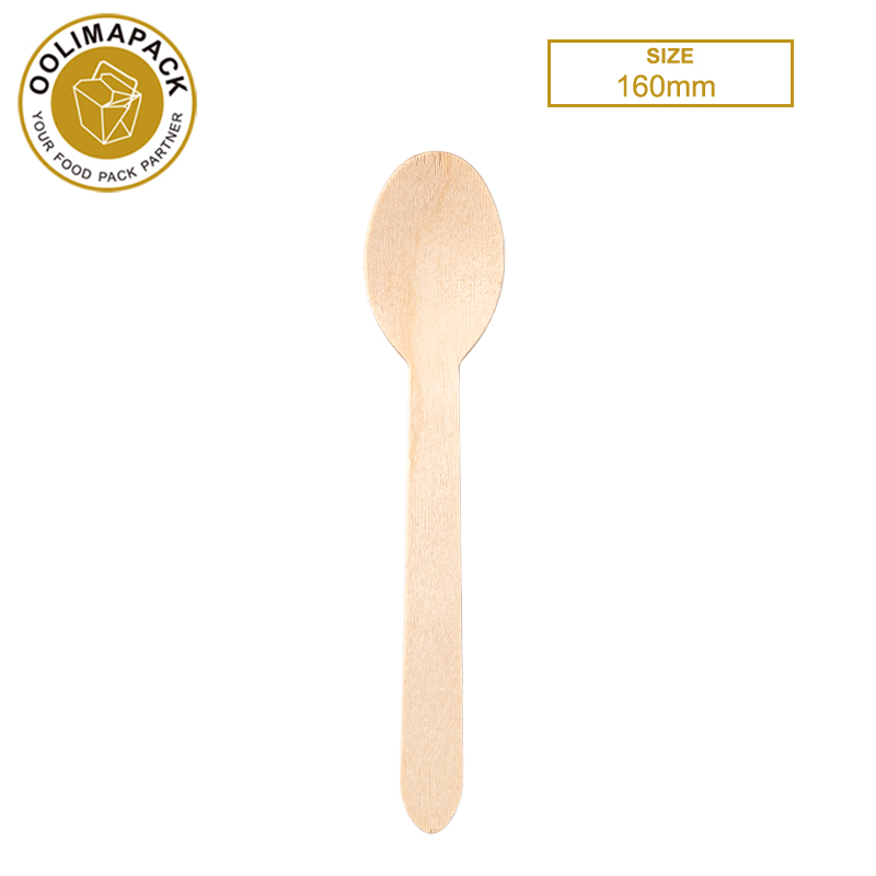 160mmWax wooden spoon
