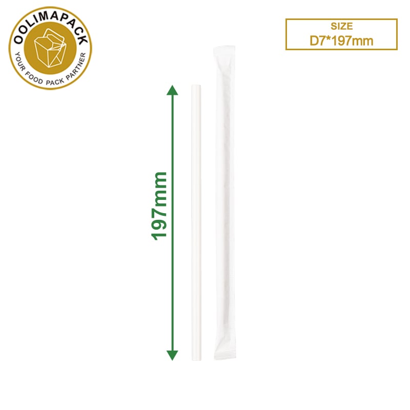 D7*197mm Paper straw