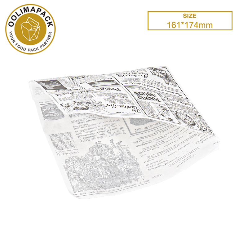 161*174mm Open kraft bag