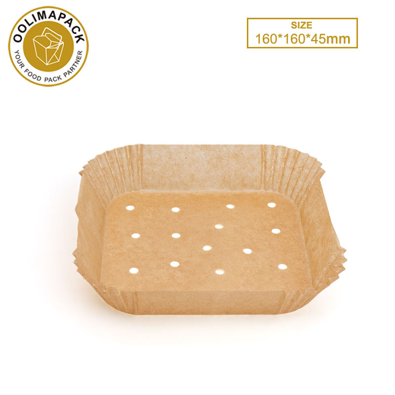 160*160*45mm Air fryer paper