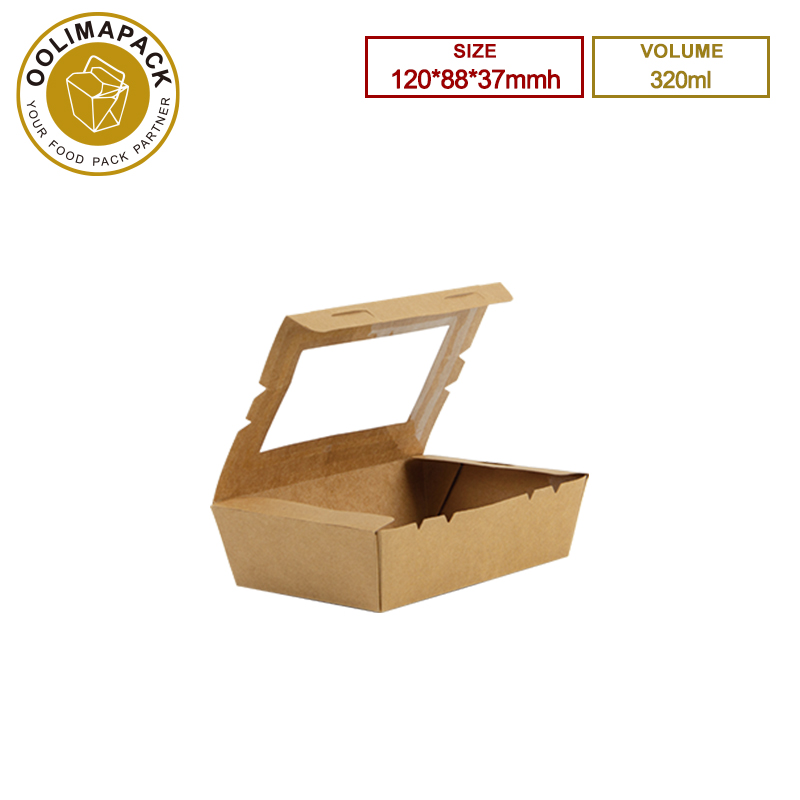 120*88*37mmh 320ml Take Away Box