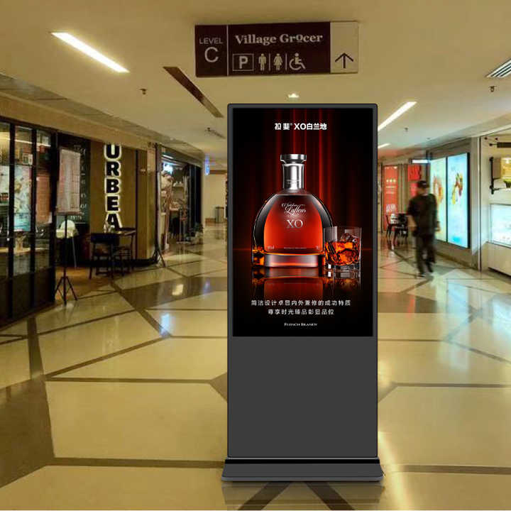 32-duim Multi-Touch Interaktiewe Reklame Masjien met 1080P/4K HD Vertoning & Android/Windows Stelsel Ondersteuning