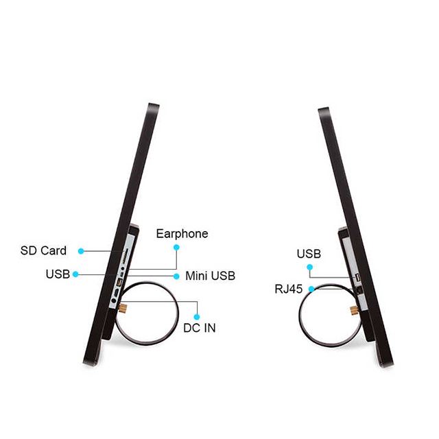 27 tommer 1080p RK3288 processor Android-tablet vægmonteret interaktiv reklametablet PC