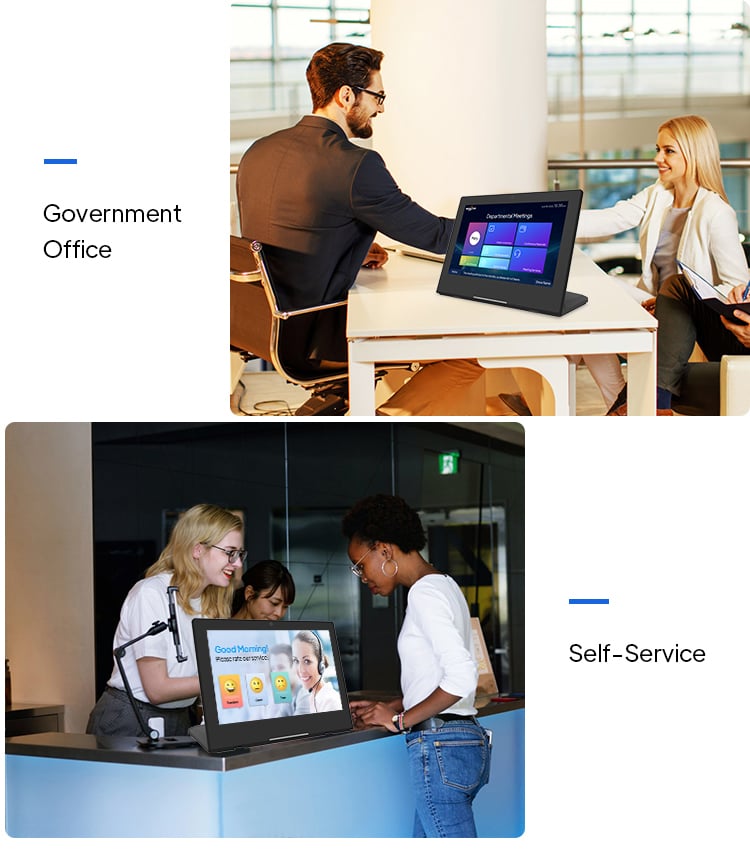 173 inch l shaped android restaurant ordering tablet with poe  nfc for efficient self service-10