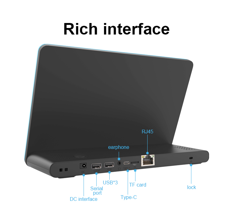 101 inch horizontal android restaurant ordering tablet for self service  digital dining-8