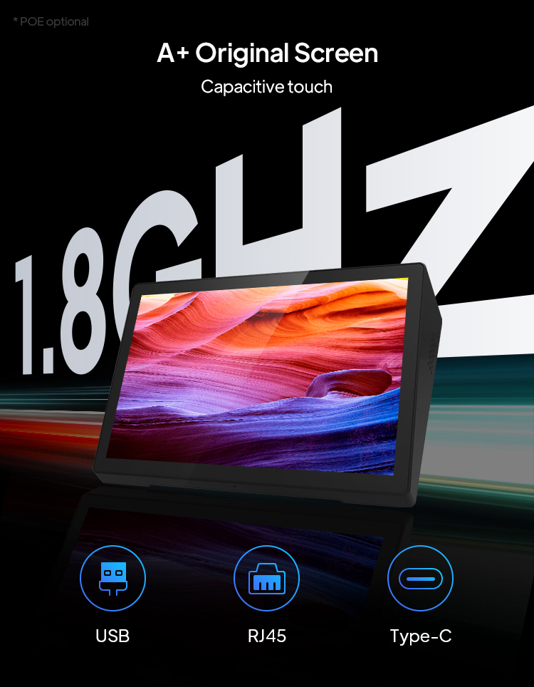 8 inch android ordering tablet with rk3399 and nfc for rugged catering environments-2