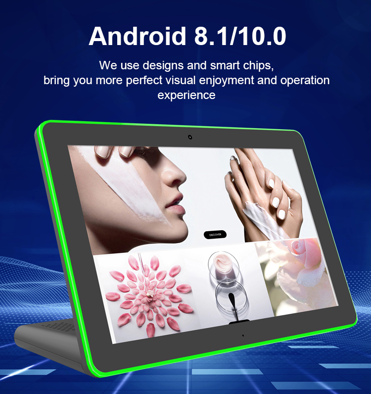 101 inch horizontal android restaurant ordering tablet for self service  digital dining-5